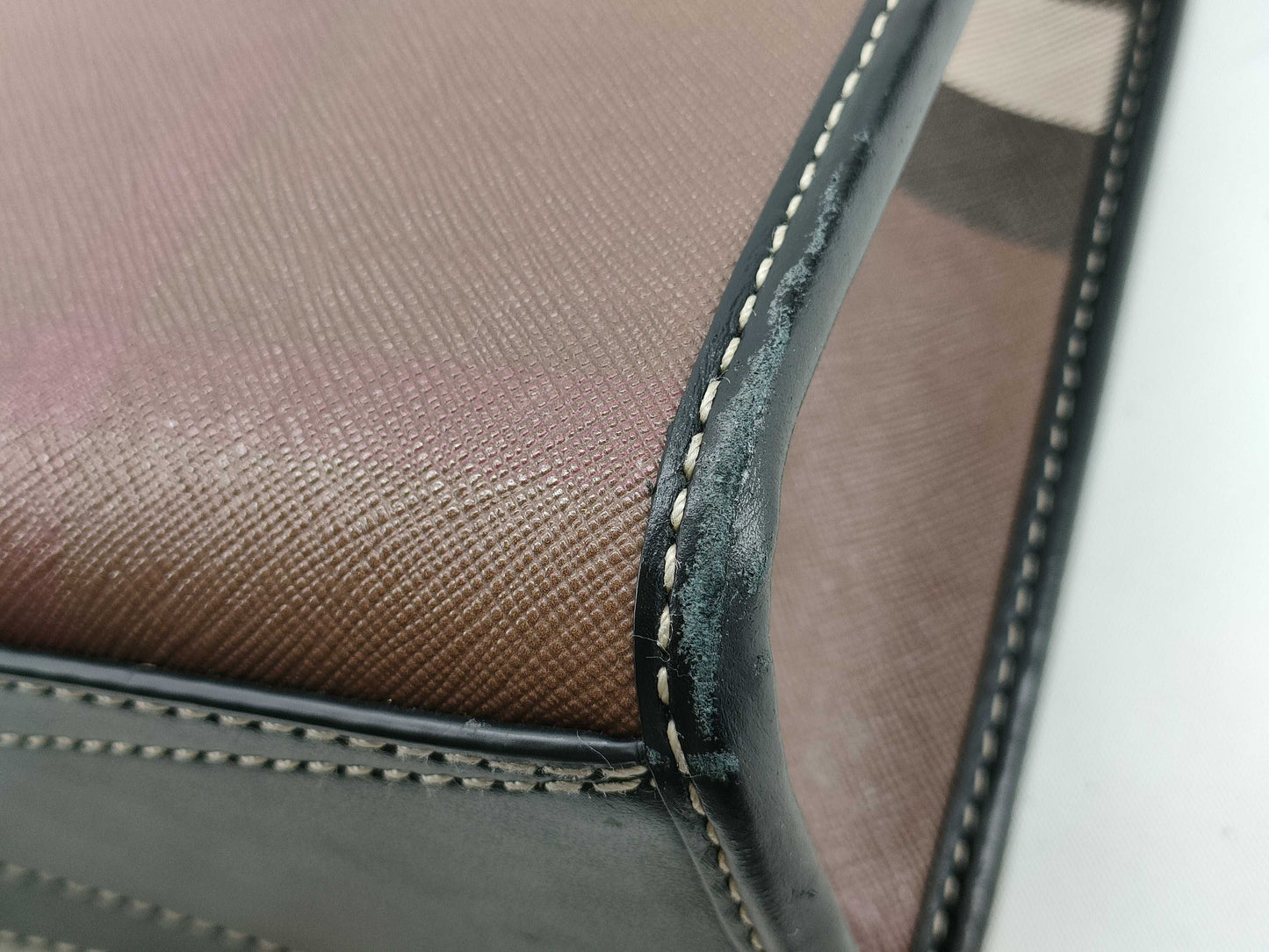 BURBERRY PVC 2-WAY Tote Bag Accessories: Storage Bag Shoulder Strap Tote Bag