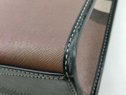 BURBERRY PVC 2-WAY Tote Bag Accessories: Storage Bag Shoulder Strap Tote Bag