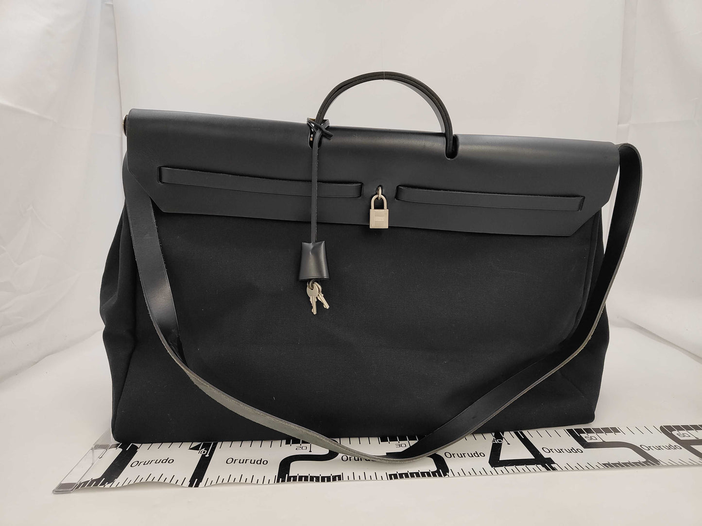 HERMES Ale Bag GM Trowe Ash □C Shoulder Bag