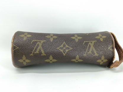LOUIS VUITTON Monogram Louis Vuitton Etuitrois Ball de Golf Golf Ball Case M58249 Pouch