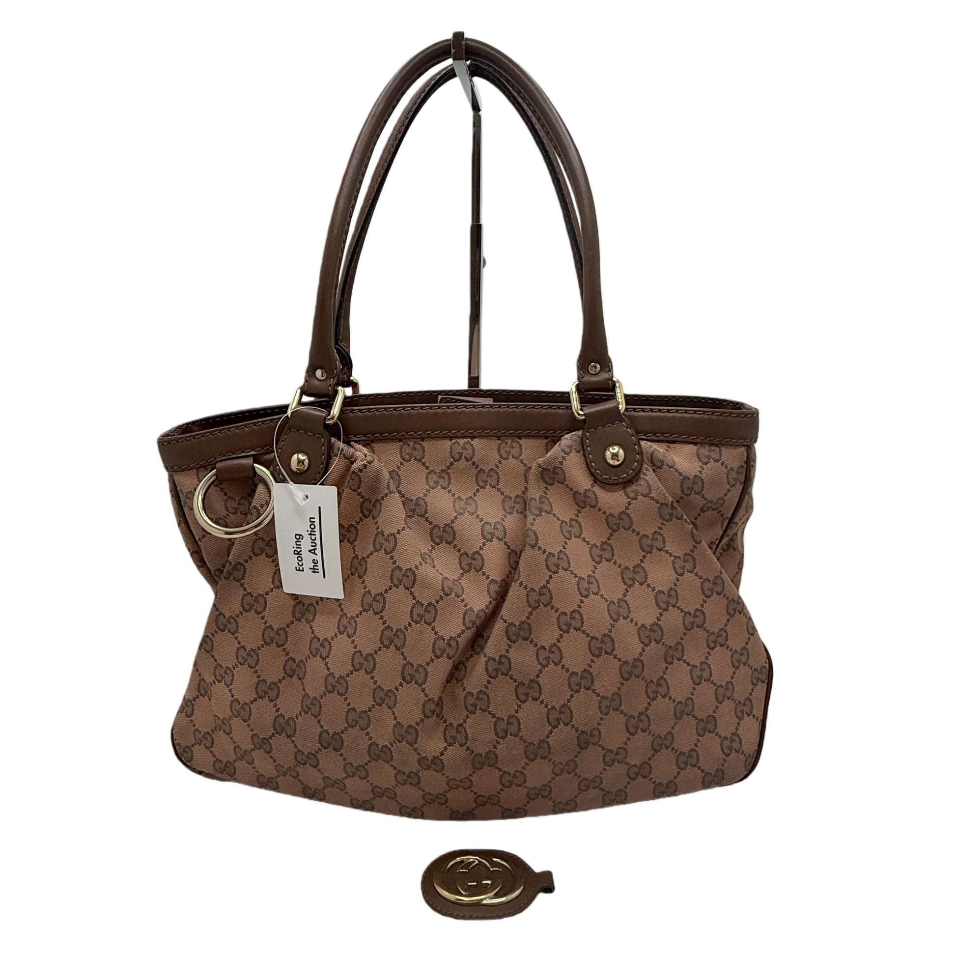 GUCCI Gucci Canvas Tote Bag Tote Bag