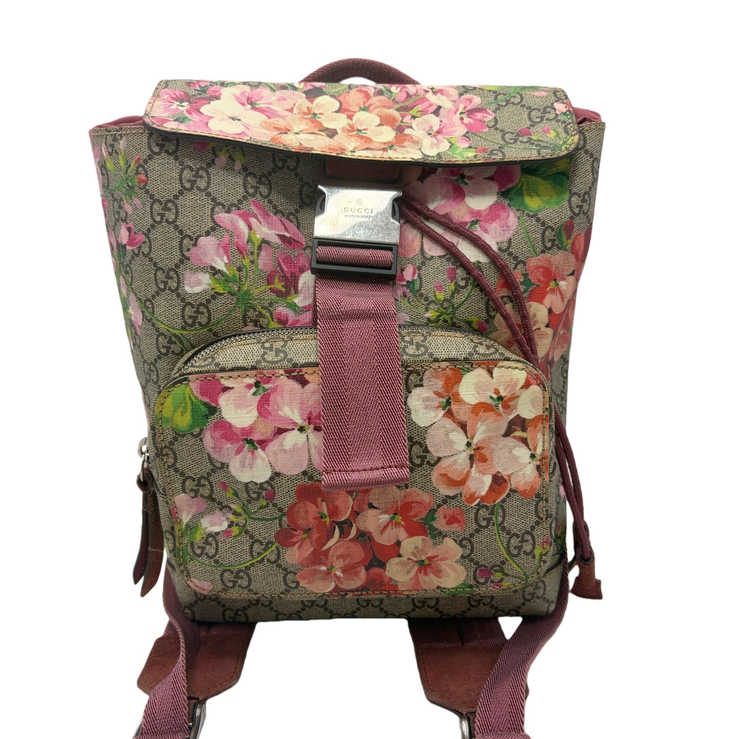 GUCCI GG Supreme Floral Rucksack Rucksack