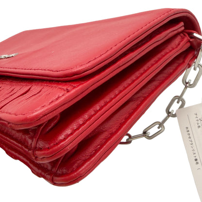 PRADA Leather Chain Shoulder Bag Shoulder Bag