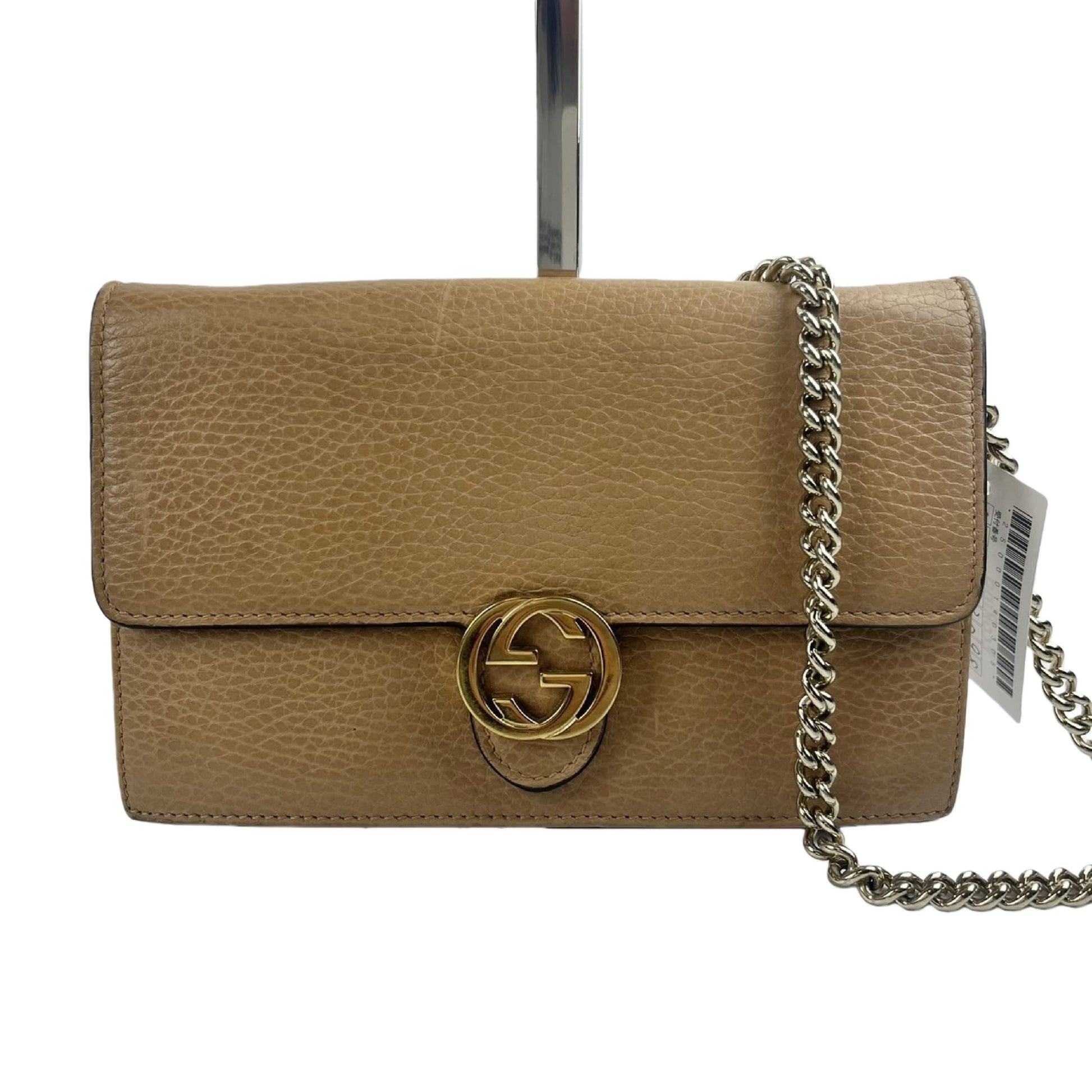 GUCCI Interlocking Chain Shoulder Wallet Shoulder Bag