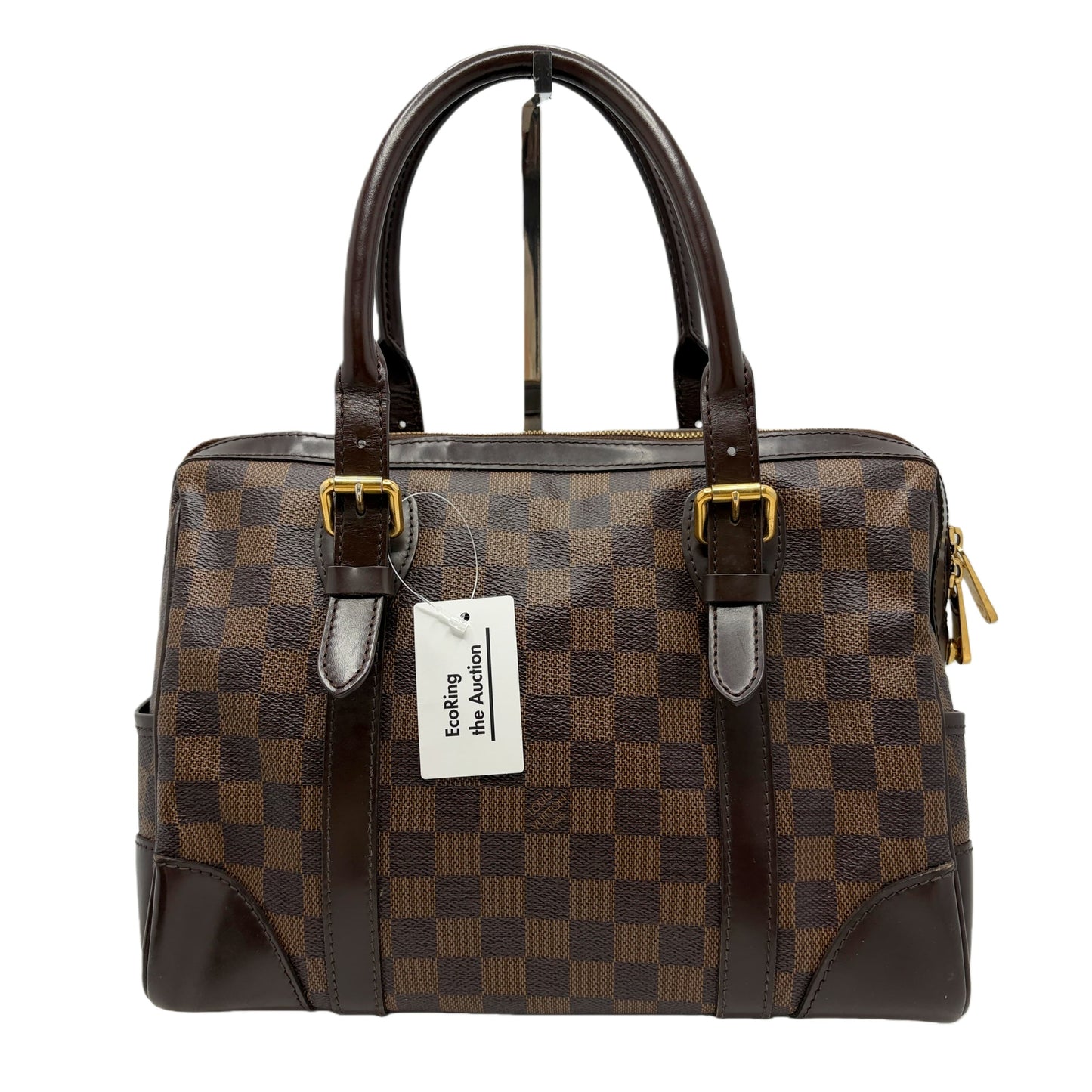 LOUIS VUITTON Louis Vuitton Damier Eben Berkeley Handbag Handbag