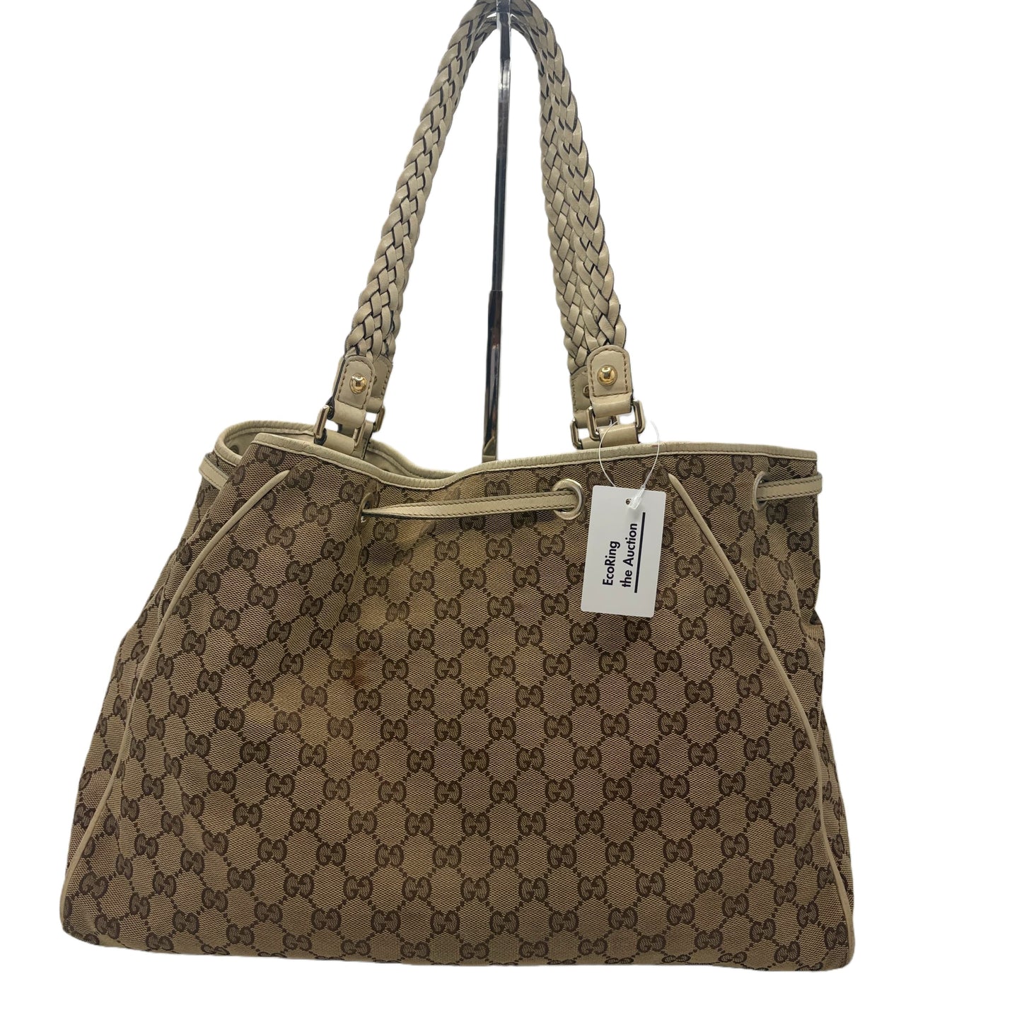 GUCCI Gucci Canvas Tote Bag Tote Bag