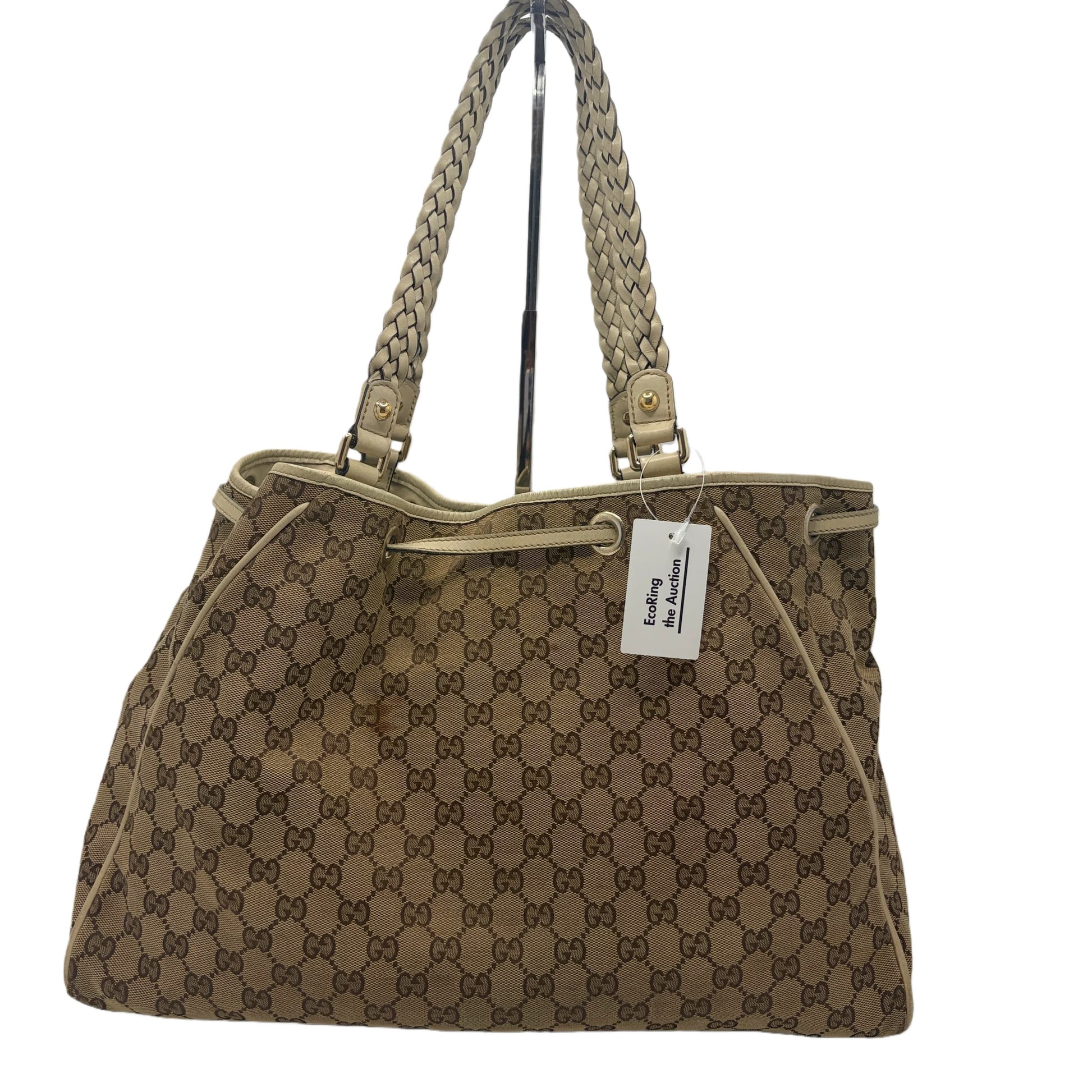 GUCCI Gucci Canvas Tote Bag Tote Bag