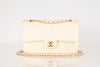 CHANEL W Flap 25 Ram Ivory 8th Series Shoulder Bag