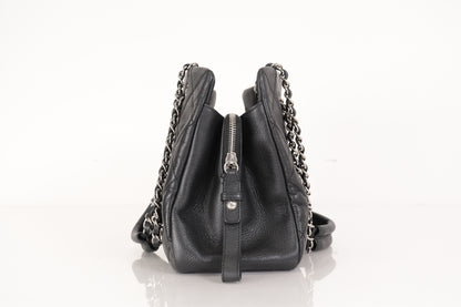 CHANEL Caviar Big Coco Chain Tote 14th Tote Bag
