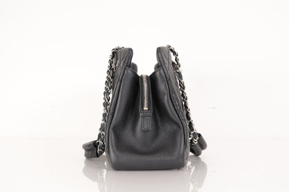 CHANEL Caviar Big Coco Chain Tote 14th Tote Bag