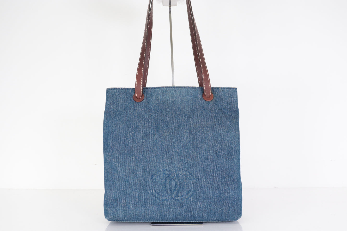CHANEL Denim Big Coco Tote Bag 5th Tote Bag