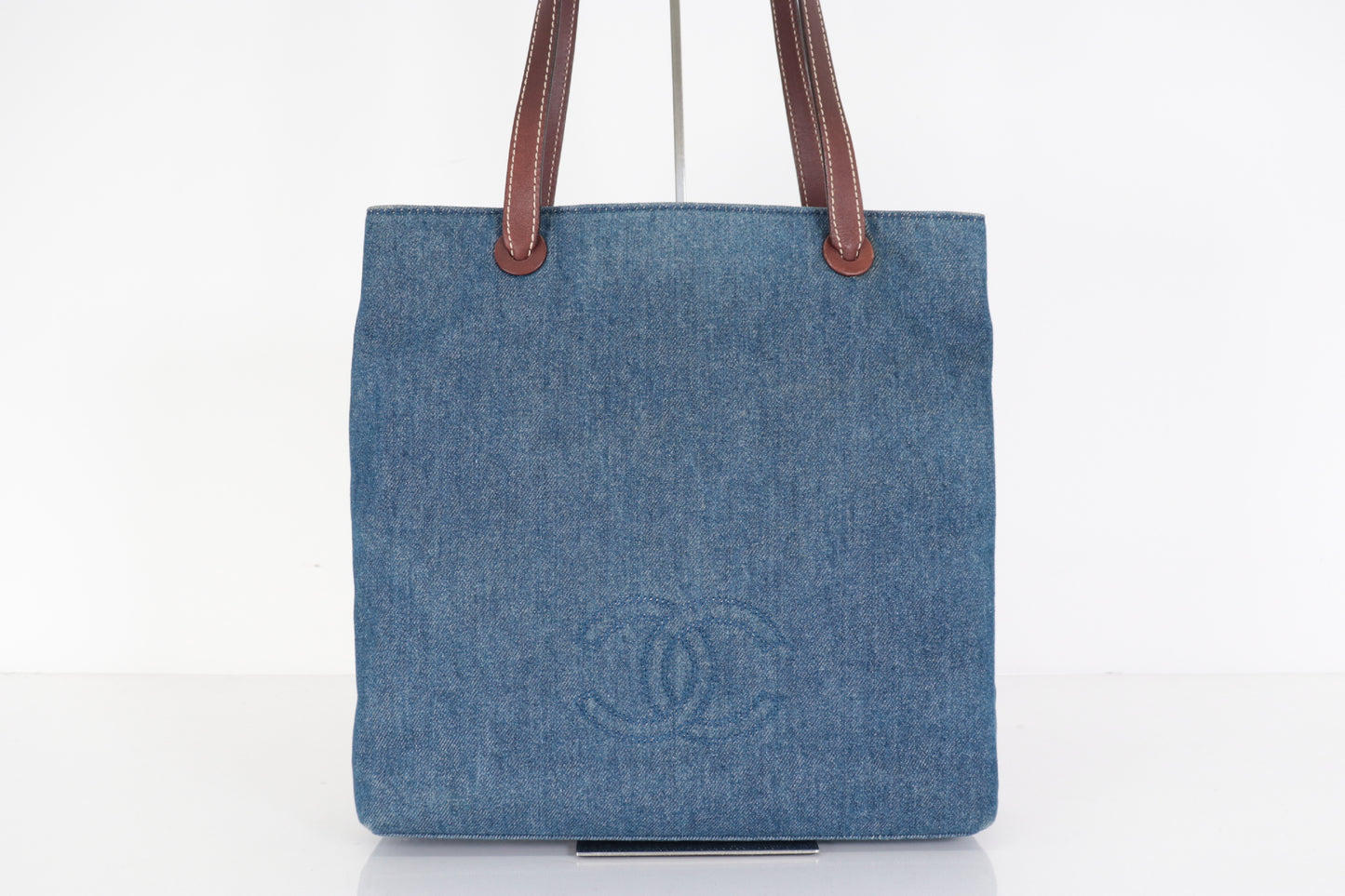 CHANEL Denim Big Coco Tote Bag 5th Tote Bag