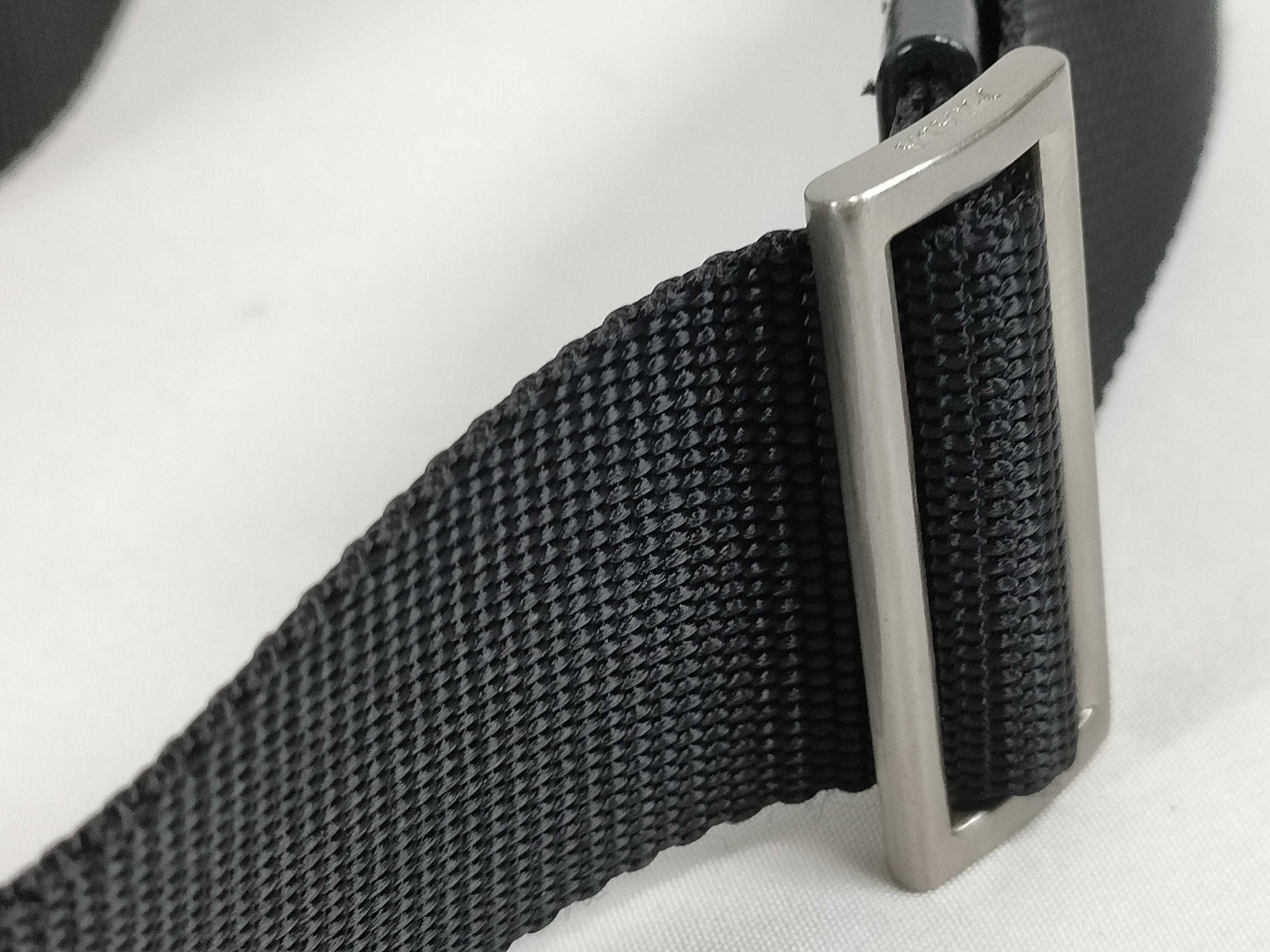 PRADA Nylon Nylon Black Triangle Logo Plate with White Tag Zipper: OPTI Shoulder Bag