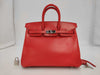 HERMES Birkin 25 Bougainvillea Handbag