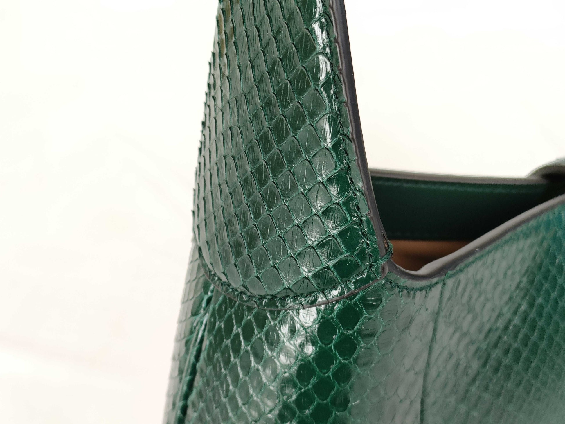 GUCCI Jackie Gucci Jackie Hobo Bag Python Shoulder Bag 550152 213317 Green Shoulder Bag