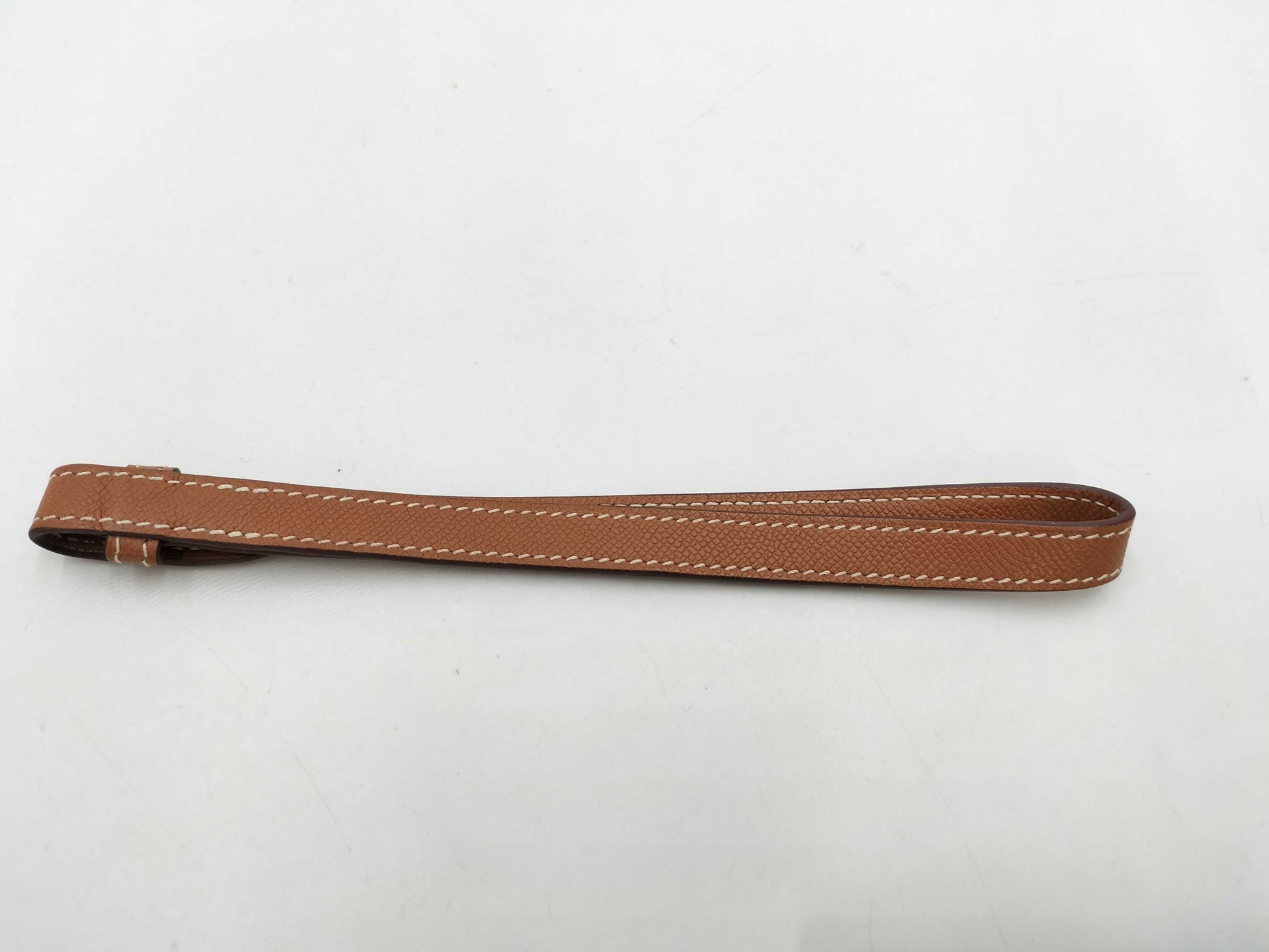 HERMES Evelyn TPMK Stamped Taurillon Leather Shoulder Bag with Silver Hardware and Red Strap