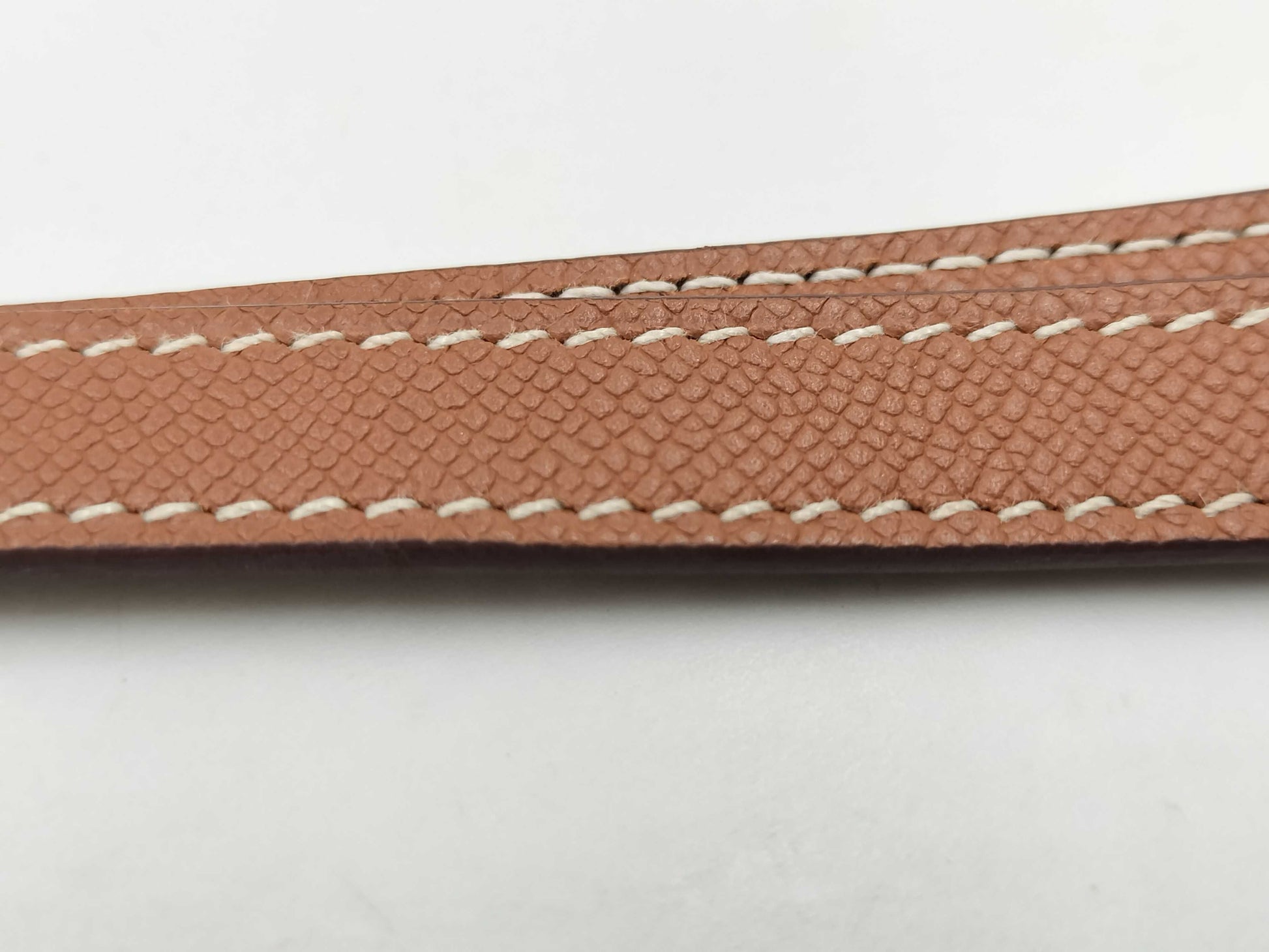 HERMES Evelyn TPMK Stamped Taurillon Leather Shoulder Bag with Silver Hardware and Red Strap