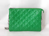 LOUIS VUITTON Monogram Embossed Coussin PM Lamb Leather Green M57936 RFID Shoulder Bag