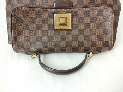 LOUIS VUITTON Damier Bergamo MM N41168 FL2141 Handbag