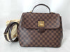 LOUIS VUITTON Damier Bergamo MM N41168 FL2141 Handbag