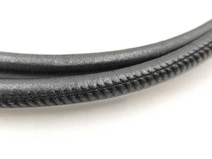 CHANEL Cambon Shoulder Bag, Black Leather with Silver Hardware, 8975912