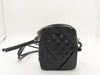 CHANEL Cambon Shoulder Bag, Black Leather with Silver Hardware, 8975912