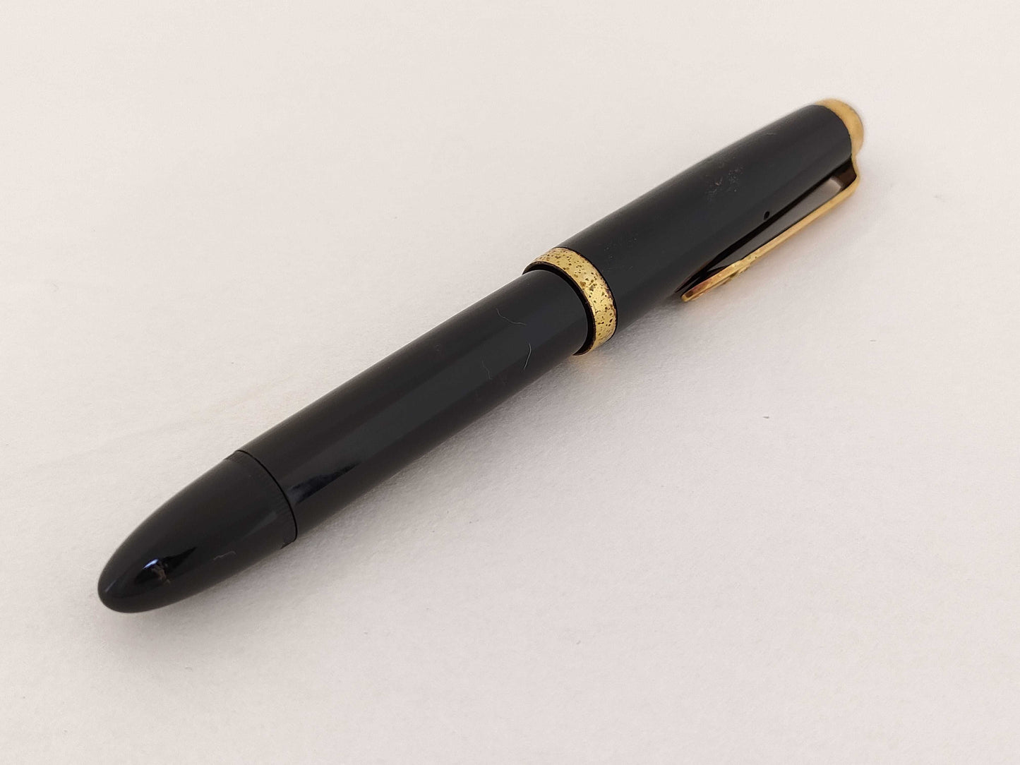 STAEDTLER Tradition Fountain Pen, Resin x 14K , Black x Gold