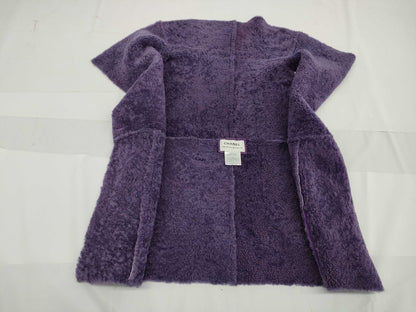 CHANEL Fall/Winter Vest, Lambswool, Purple, #38 00A