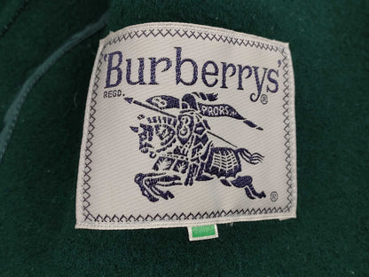 Burberrys Fall/Winter Coat Wool x Nylon Green C-TK83 Coat