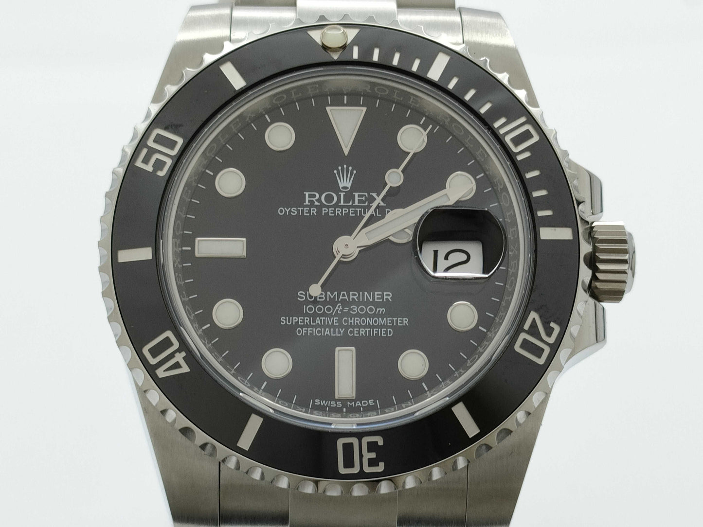 ROLEX 116610LN N89053K0 Black Dial Oyster Breath Men's Watch