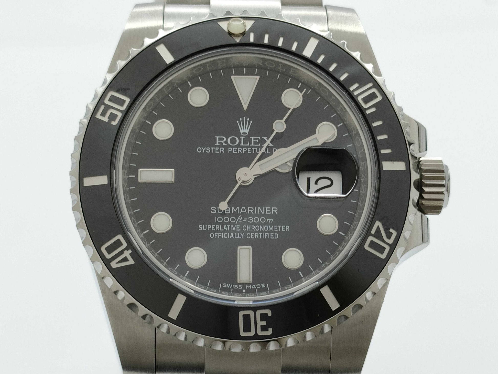 ROLEX 116610LN N89053K0 Black Dial Oyster Breath Men's Watch