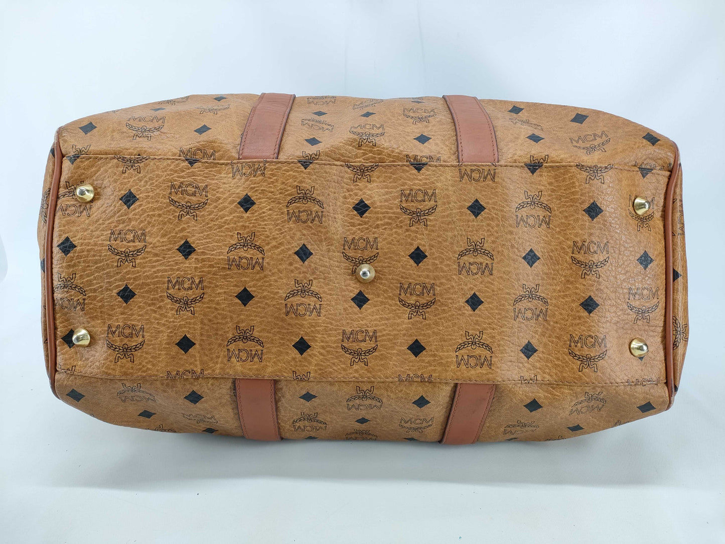 MCM MCM Back Boston Bag