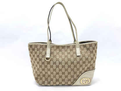 GUCCI GG Canvas GUCCI Handbag GG Canvas New Bride 169946 Tote Bag