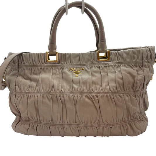 PRADA Leather 2-way Shoulder Bag Shoulder Bag