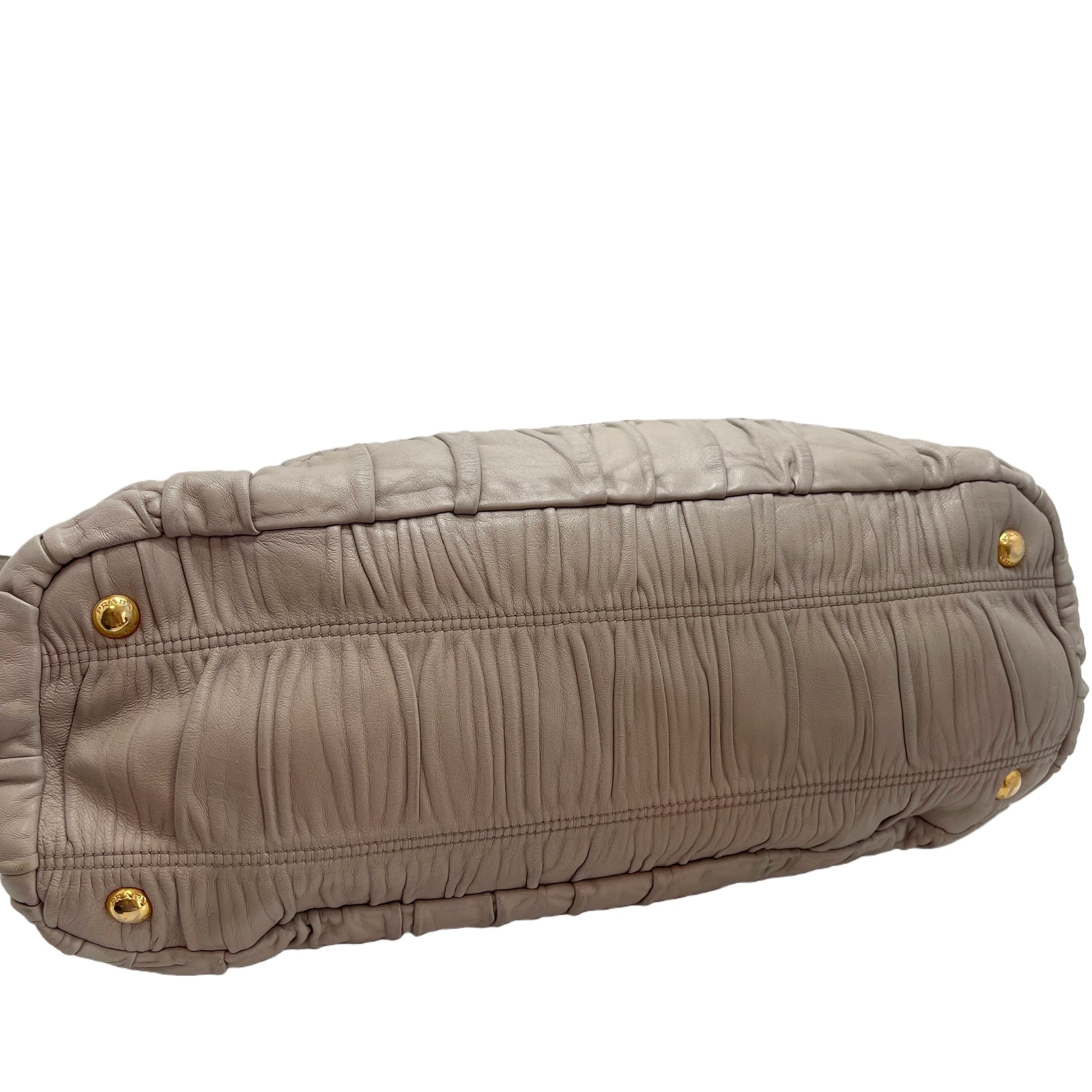 PRADA Leather 2-way Shoulder Bag Shoulder Bag