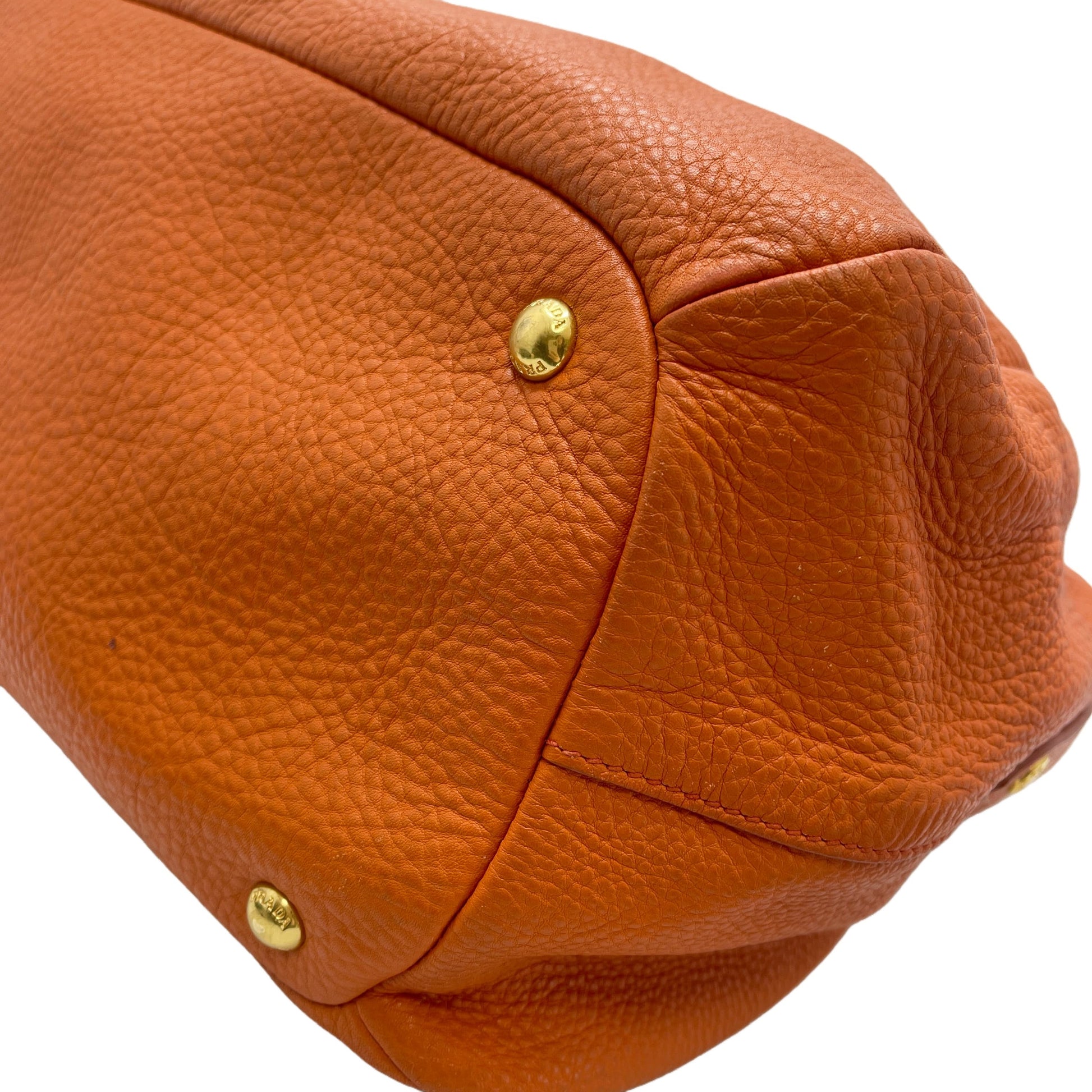 PRADA Leather 2-way Shoulder Bag Shoulder Bag