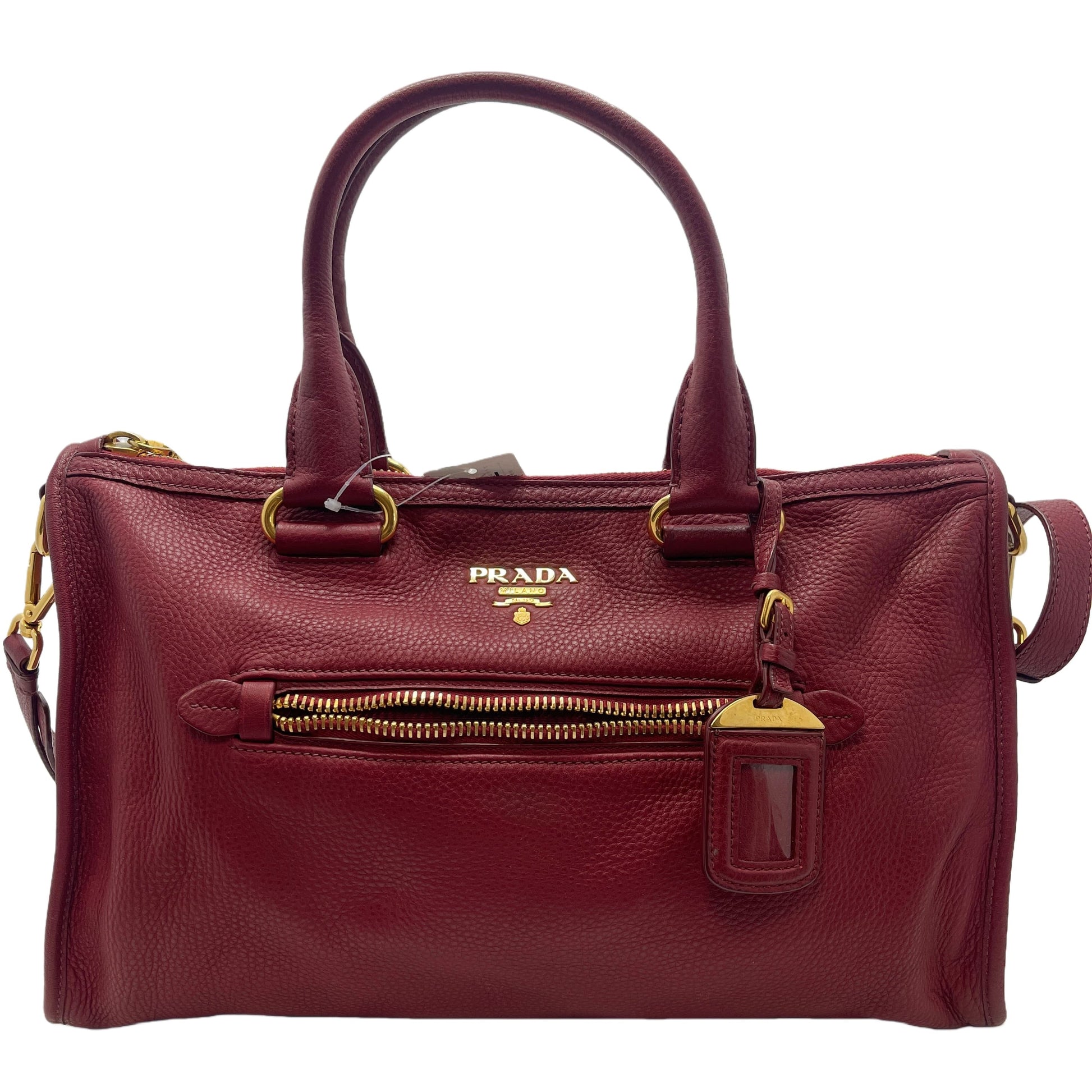 PRADA Leather 2-way Shoulder Bag Shoulder Bag