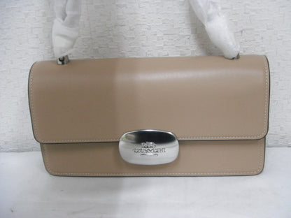 COACH CP008 Leather Shoulder Bag Shoulder Bag