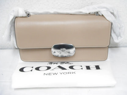 COACH CP008 Leather Shoulder Bag Shoulder Bag