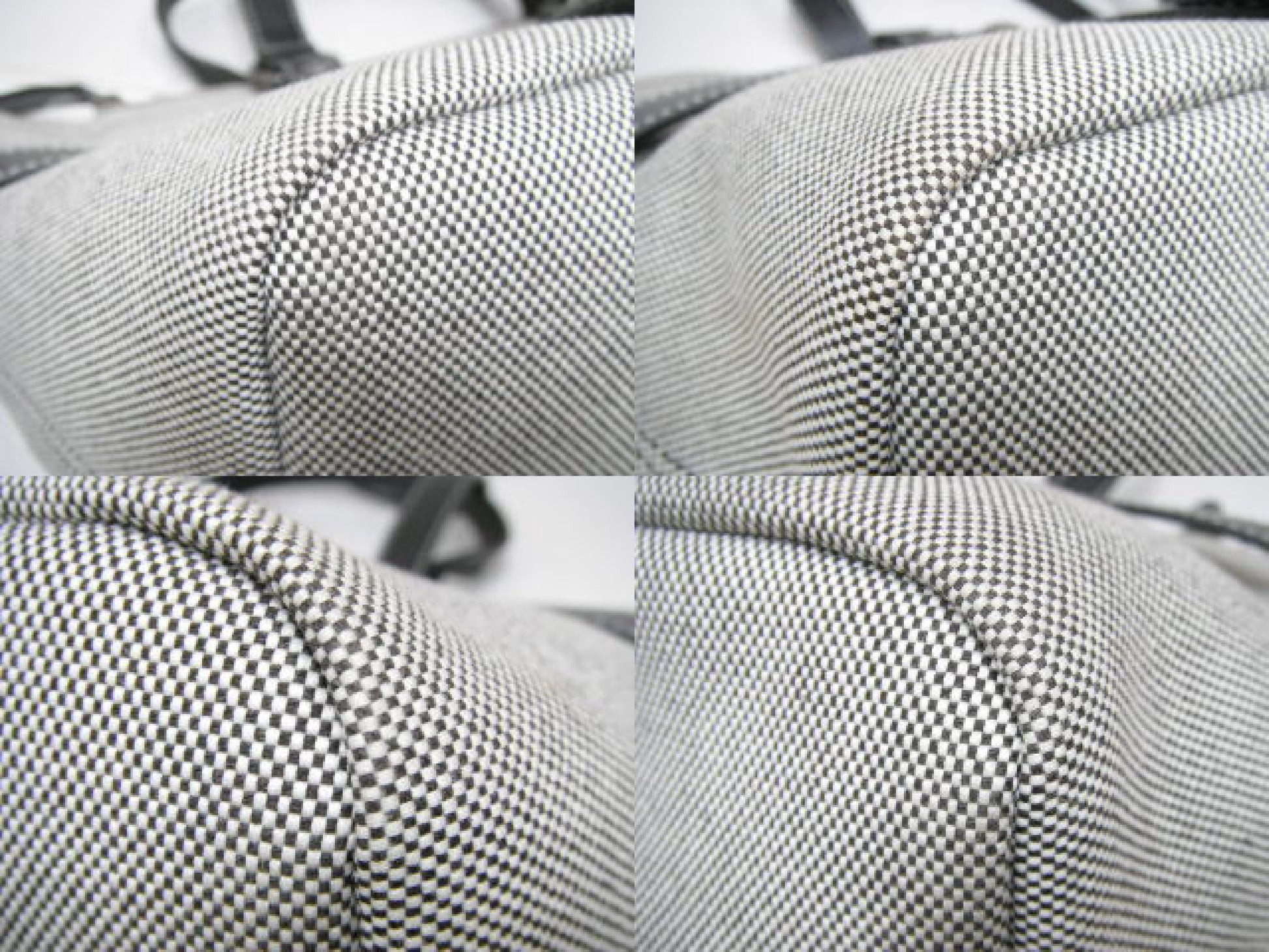 BURBERRY Blue Label Handbag Leather x Canvas Handbag