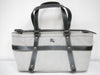 BURBERRY Blue Label Handbag Leather x Canvas Handbag