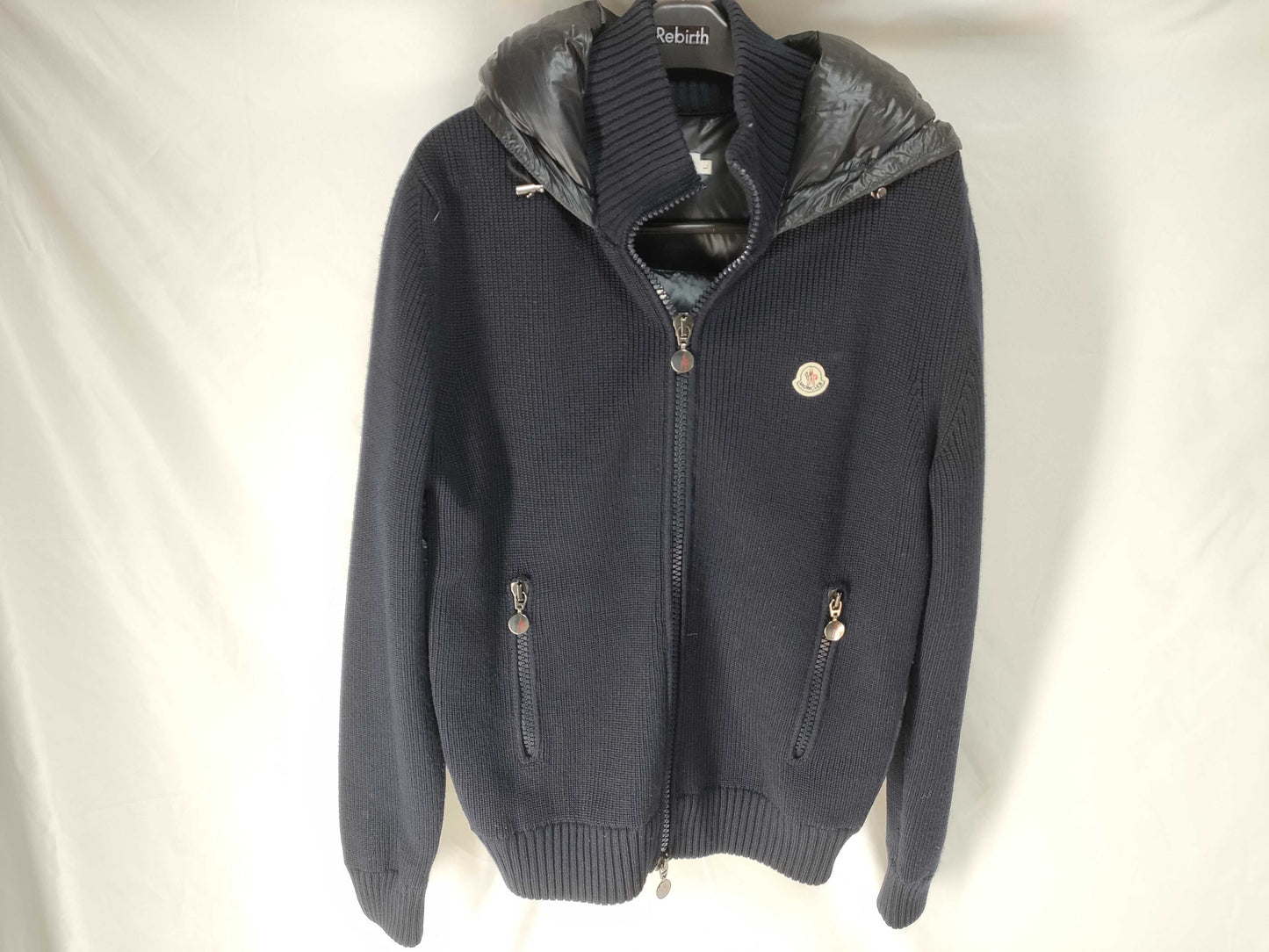 MONCLER MAGLIONE TRICOT CARDIGAN Knit and Down Jacket