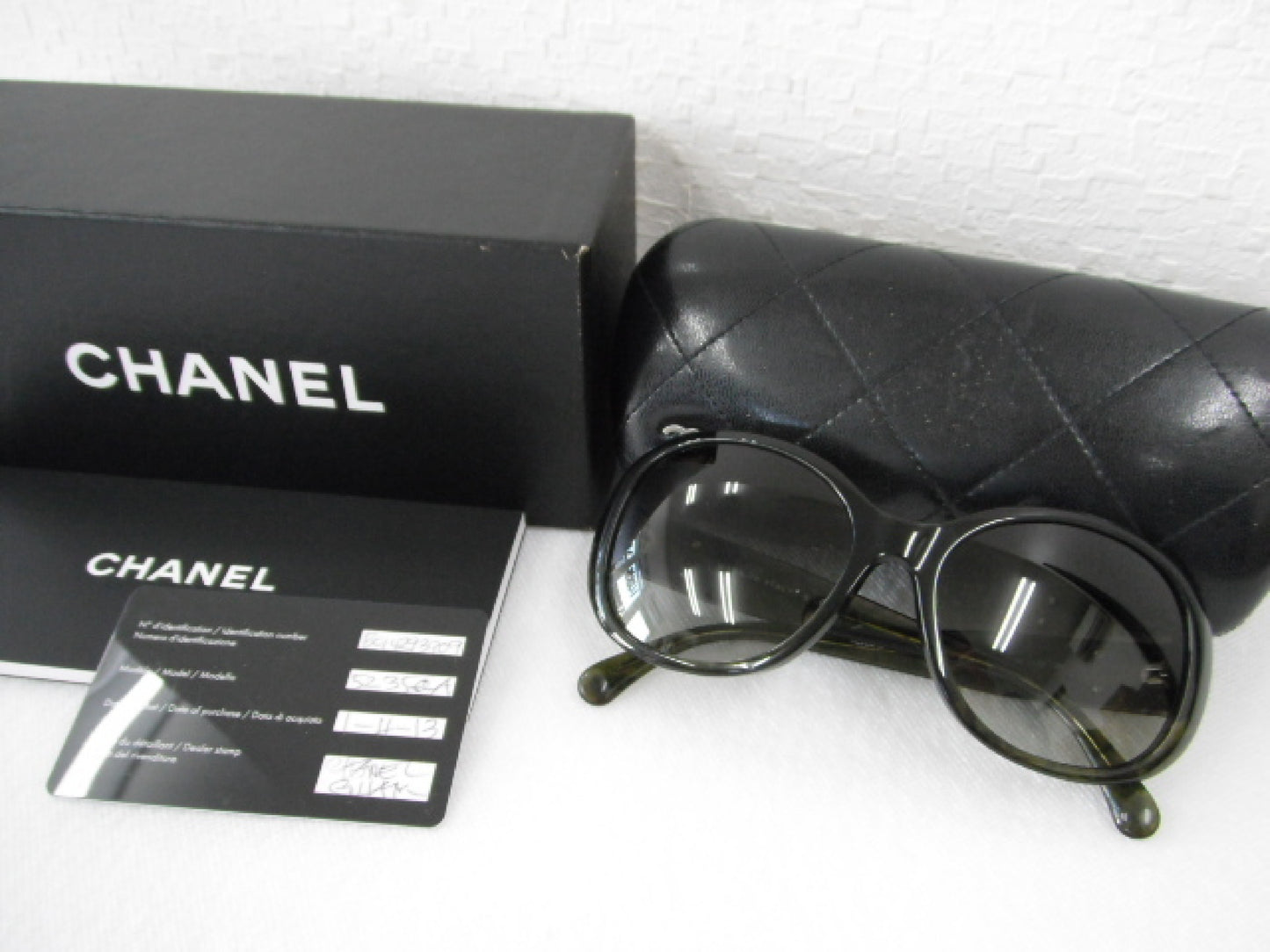 CHANEL シャネル 5235-Q-A マトラッセ ココマーク サングラス 箱・ケース・保証書付き サングラス・メガネ