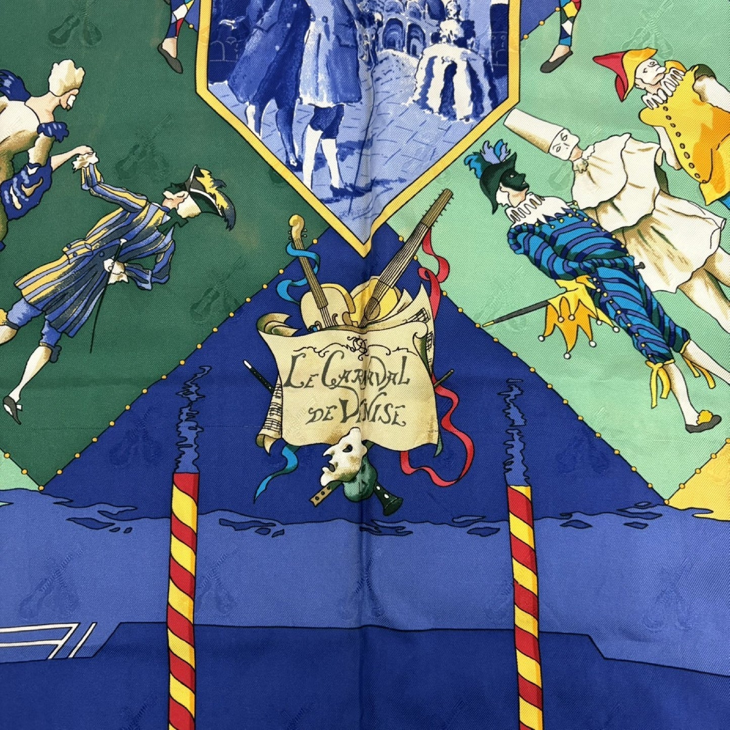 HERMES Bens Carnival Scarf