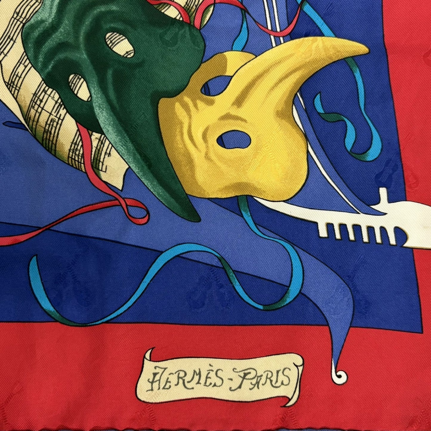 HERMES Bens Carnival Scarf