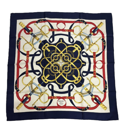 HERMES Golden Spur Scarf