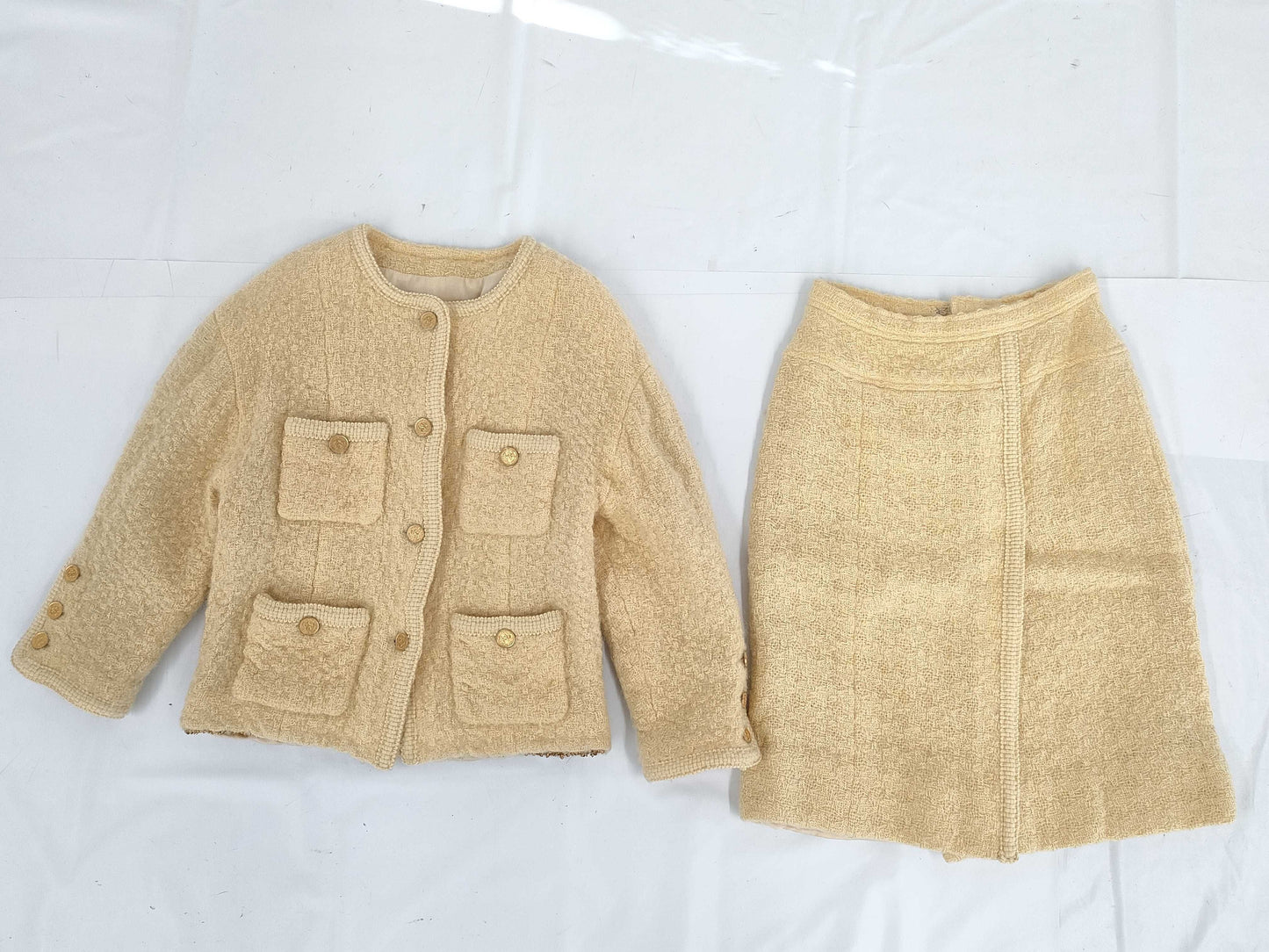 CHANEL CHANEL Coco Mark Gold Button Set Size 38 Other Apparel