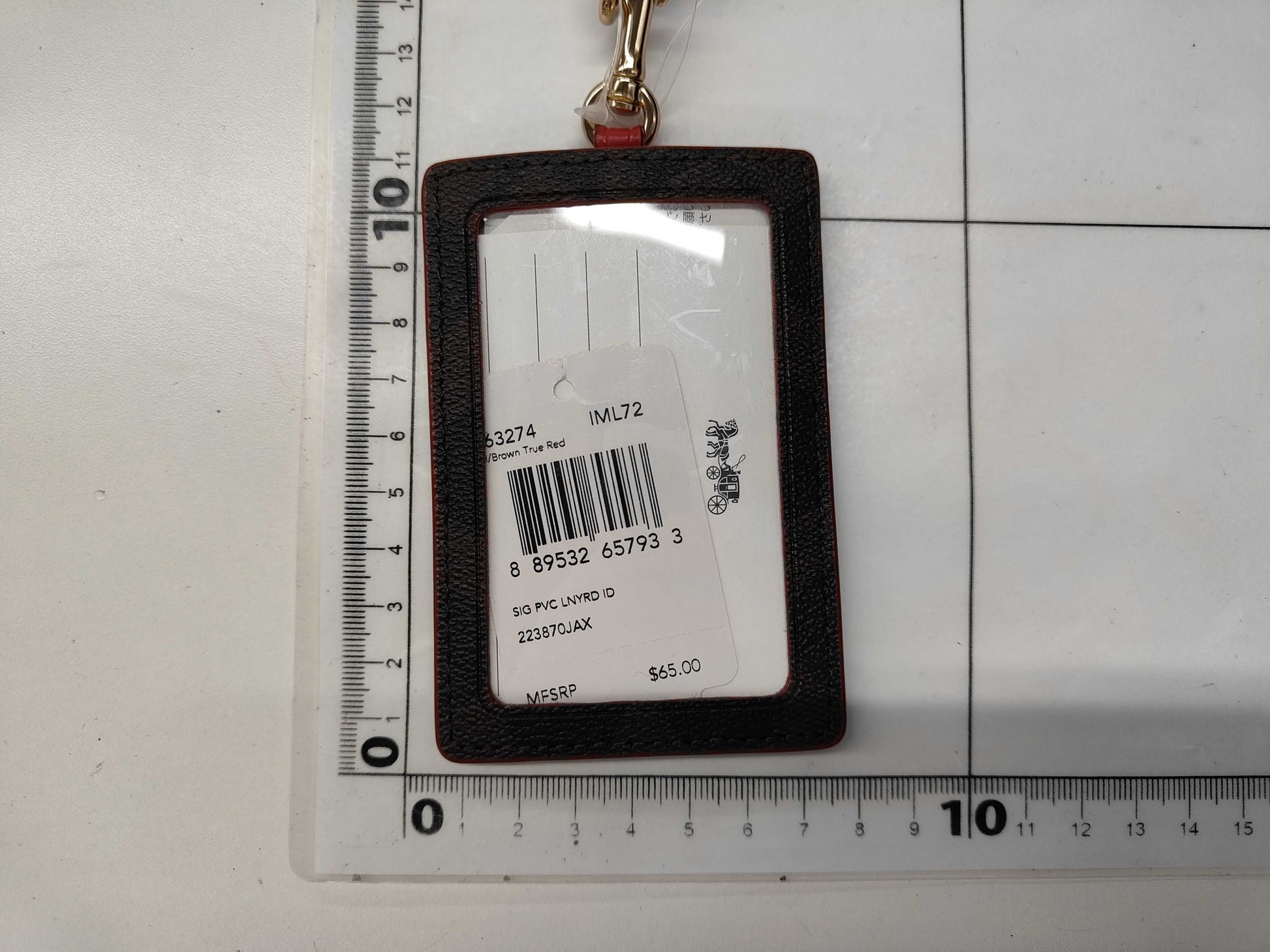 COACH Card case, pass case, business card holder