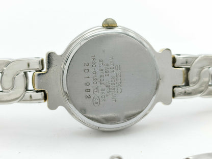 SEIKO 1F20-0K20 2D1982 Quartz Women's Watch