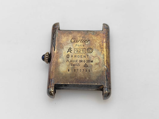 Cartier Must Tank 6 070715 Manual Winding Women's Watch